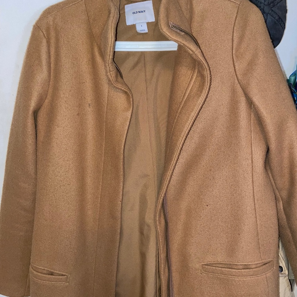 Beige Peacoat